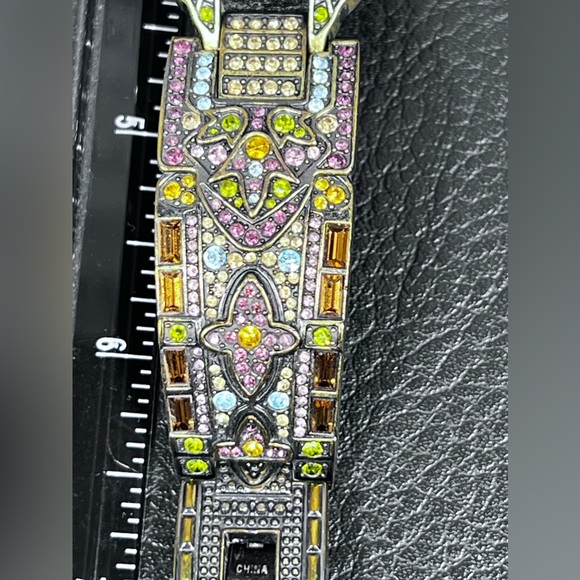 Heidi Daus Swarovski Crystals Vintage Bracelet Watch main image 7